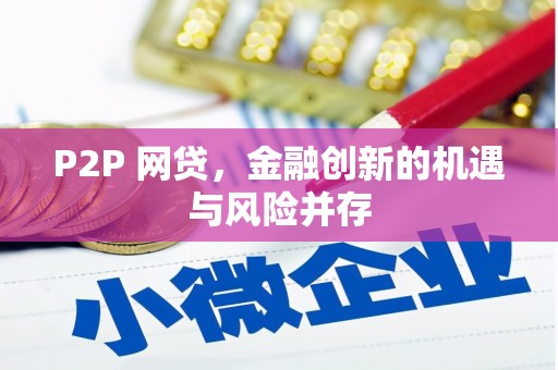 新昌P2P 网贷，金融创新的机遇与风险并存