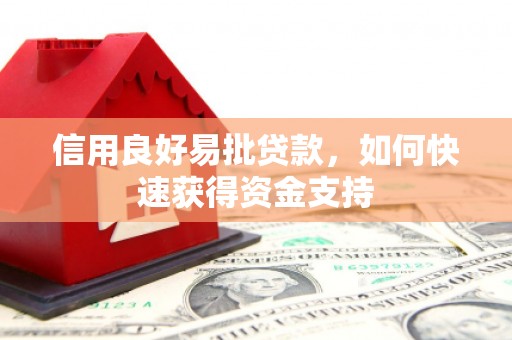 新昌信用良好易批贷款，如何快速获得资金支持