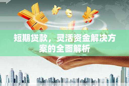 新昌短期贷款，灵活资金解决方案的全面解析