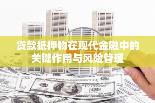 新昌贷款抵押物在现代金融中的关键作用与风险管理