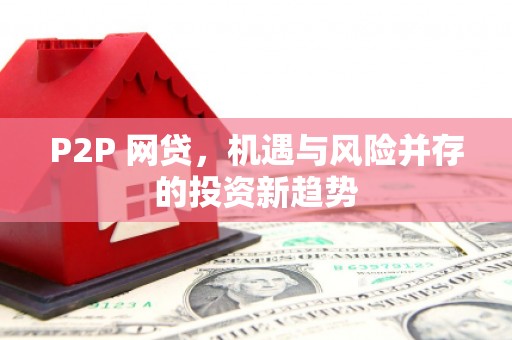 新昌P2P 网贷，机遇与风险并存的投资新趋势