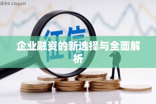 新昌企业融资的新选择与全面解析