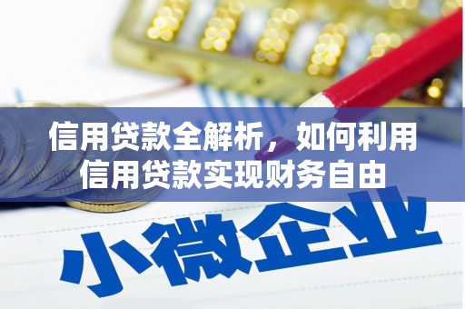 新昌信用贷款全解析，如何利用信用贷款实现财务自由