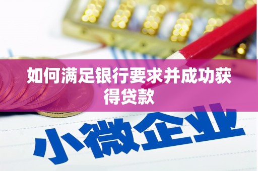 新昌如何满足银行要求并成功获得贷款